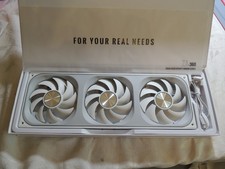 JONSBO ZA-360W PC Case Fan,All(3)-in-One,Single Frame Unit 120mm ARGB,PWM, Silen picture