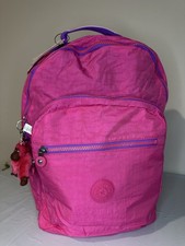 Kipling Seoul XL 17” Laptop Backpack Azalea Pink KI7119 NWT picture