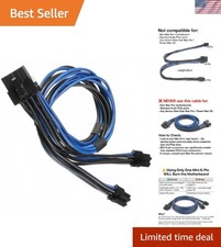 Dual Mini 6 Pin to 8 Pin PCI Express Video Card Power Adapter Cable for Mac Pro picture