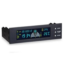 5.25'' 12V PC Computer Fan Controller 3 Fan Speed Controller Front Panel For PC picture