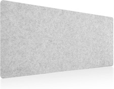 Large Felt Desk Mat, 40''x16'' Full Felt Mouse Pad picture