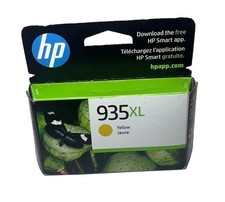 HP OfficeJet 933xl High Yield Yellow Ink Cartridge Cn056an 6100 6600 6700 Exp picture
