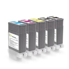 5×130ML PFI‑8120 Compatible Ink Cartridges Fits Canon TM‑5200, 5205, 5300, 5305 picture