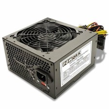 Brand NEW--Powork 600w-Max ULTRA QUIET ATX Power Supply SATA, PCIe & 20+4-pin picture