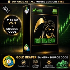 v5.1 Gold Reaper EA + Source Code Metatrader MT5 Trading Robot MQL5 unlimited picture