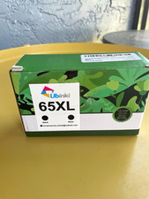 Ubinki 65XL Black Ink Cartridge for HP 65XL, 2 Pack Inkjet picture