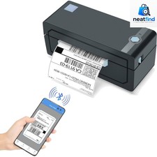 Bluetooth Thermal Shipping Label Printer, Wireless 4x6 Label Printer picture