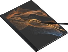 Genuine / Official Samsung Galaxy Tab S8 Ultra Note View Case / Cover - Black picture