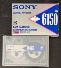 Sony QD6150 - 150MB Standard - Data Tape Cartridge -  New & Factory Sealed picture