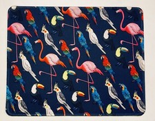 Birds Flamingo Mouse Pad Rectangle Rubber Non-Slip Office or Gaming 10