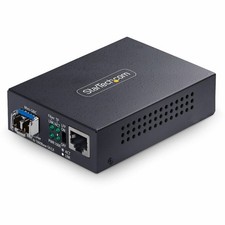 StarTech Gigabit Ethernet Copper-to-Fiber Media Converter, SM LC, 40km, picture