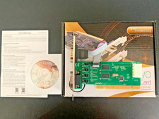 NEW PCI Multi I/O Controller PCI Card RS232 Serial DUAL PORT IN FACTORY BOX + CD picture