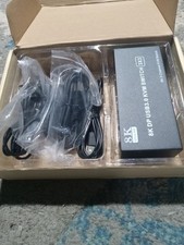 HDMI & DP KVM Switch Dual Monitor 2 in 1 Out (4 USB 3.0 Ports) 4K@60Hz Open Box picture