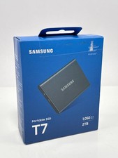 Samsung T7 2TB Portable SSD USB 3.2 Gen 2 External Solid State Drive Gray picture
