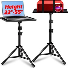 Adjustable Projector Stand 33LB Load 22-55 Inch Height Laptop DJ Gear Tripod... picture