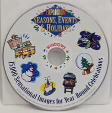 Art Explosion, Seasons, Events & Holidays 15,000 Sensational Images 1998-2001 CD picture