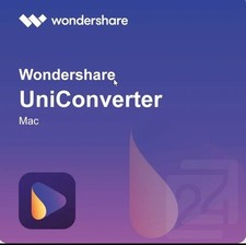 Wondershare UniConverter 17 -Perpetual for Mac Over 1000 formats Activation Card picture