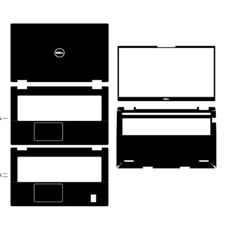 Laptop Leather Skin Stickers Fit DELL Precision 7780 17.3