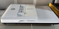 HP OfficeJet Pro 7740 Scanner Glass Assembly & ADF Document Feeder Top Cover picture