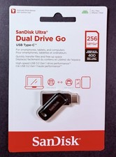 SanDisk Ultra Dual Drive Go USB Type-C 256GB [ BLACK ] NEW picture