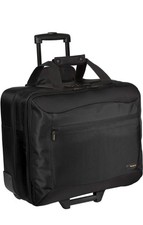 Targus TCG717/TCG717 Black Nylon Rolling Laptop Case 17in Wheels Telescopic picture