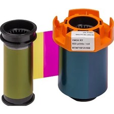 HID RT4F101A100 YMCK Color Ribbon for 600 Prints - Compatible with Evolis Prin picture