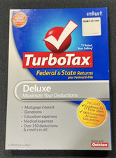 2010 TurboTax Deluxe for Federal and State,  Windows & Mac, Preowned picture
