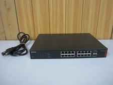 USED BUFFALO BS-GS2016 Layer 2 Giga Smart Switch 16 Port Black SNMP VLAN Japan picture