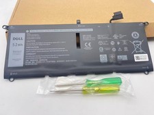 52WH Genuine DXGH8 Battery For Dell XPS 13-5390 9370 9380 G8VCF H754V P82G002 US picture