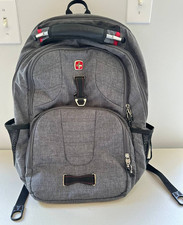 SwissGear Scansmart TSA Laptop Backpack - Gray/Heather picture