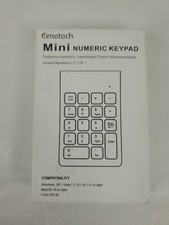 Foloda Wireless Number Pads, Numeric Keypad Numpad 22 Keys Portable 2.4 GHz... picture