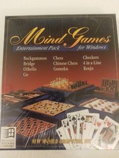 Mind Games Entertainment Pack for Windows 3.1 to XP CD-ROM Factory Sealed picture