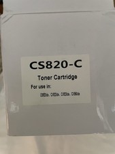 CS820-C  Cyan Toner Cartridge   READ picture