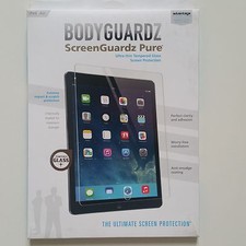 NEW BodyGuardz Screenguardz Pure Tempered Glass Screen Protector iPad Air/Air 2 picture