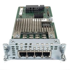 Cisco NIM-4FXS 4-Port FXS/DID Module, 1 Year Warranty picture