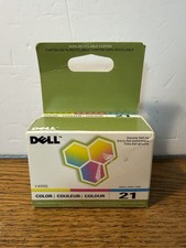 Genuine Dell Series 21 Color Ink Cartridge Y499D Standard Capacity New Sealed picture