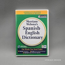 Fogware Publishing Merriam-Webster's Spanish-English Dictionary CD, Windows/Mac picture