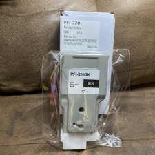For Canon ‎PFI-320BK Black Ink Cartridge For IPF Brand New picture