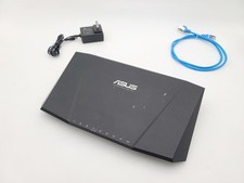 ASUS AC2400 RT-AC87U DUAL BAND GIGABIT WIFI ROUTER TESTED WORKING W BUNDLE picture
