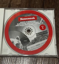 Simon & Schuster Electronic Encyclopedia Reference Library CD-ROM Newsweek XP 98 picture