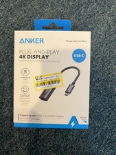 Anker Plug-and-Play USB-C Male to HDMI Adapter Female 4K Display picture