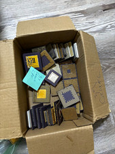 Gold Recovery Scrap Lot: 315+ Mixed CPUs, 3kg+ IC Chips & More E-Waste  picture