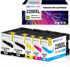 5 Pack 2200XL Ink cartridges Replacement for Canon PGI-2200XL PGI2200 XL Compati picture