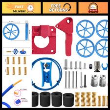 All Metal MK8 Extruder Upgrade Kit, 4 Hand Twist Leveling Nuts & 8 Springs, 1M P picture