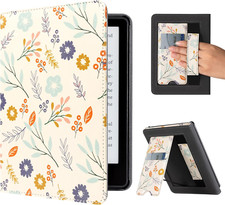 Cobak Leather Case for Kindle with Auto Sleep, Hand Strap, and Card Slot picture