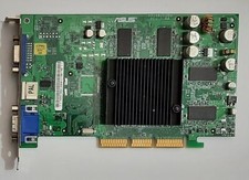 ASUS V9180 AGP Graphics Card (Nvidia GeForce4 MX440, Dual VGA, 128MB, Retro, 2002) picture