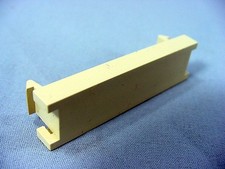 Leviton Ivory 1-Port MOS Blank Wallplate Insert Module 0.5 Unit 41295-5BI picture