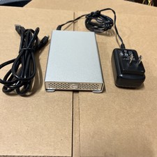 G-Technology G-DRIVE mini 1TB 7200RPM Silver External HDD FW800 USB2 W/ USB Cord picture