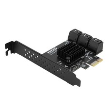1 PCI-E To 3.0 Expansion Card Reliable 6-Port Interface For PC Use Black picture