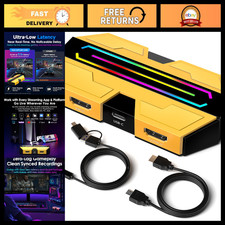 4K60 HDMI Video Capture Card for Game Streaming, PS5 & PC Recording, Low Latency picture
